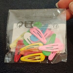 Colorful Hair Clips Set